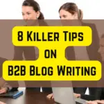 B2B Blog writing process