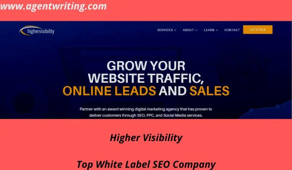 Higher Visibility- a Reliable White Label SEO Service Provider