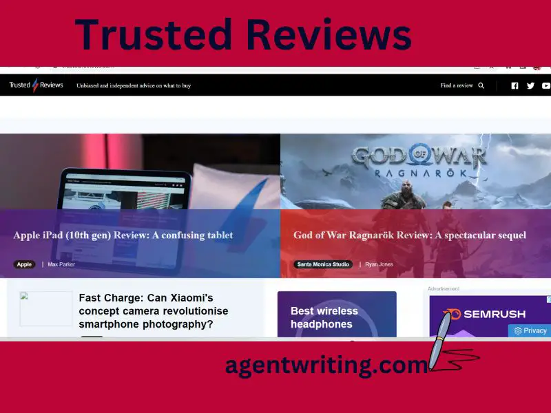 Trusted reviews home page