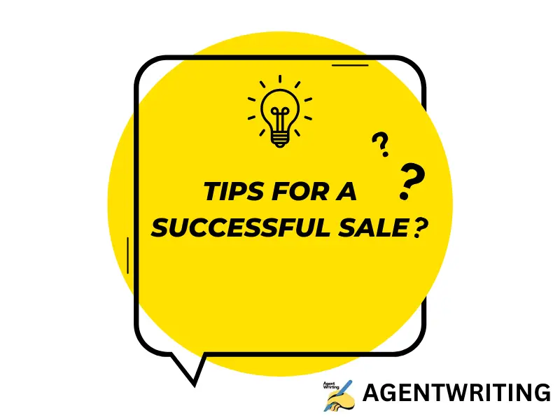 Tips for a Successful Sale