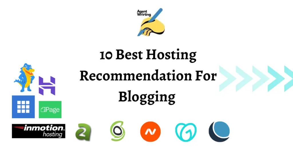 10 Best Hosting Recommendation For Blogging 