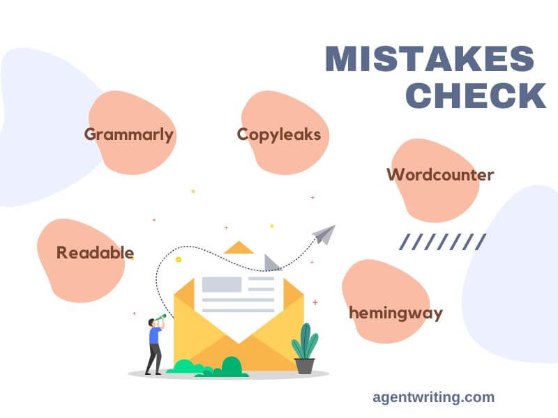 Mistakes check tools for email copywriting