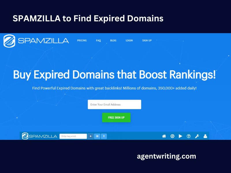 SpamZilla for finding the expired domain  