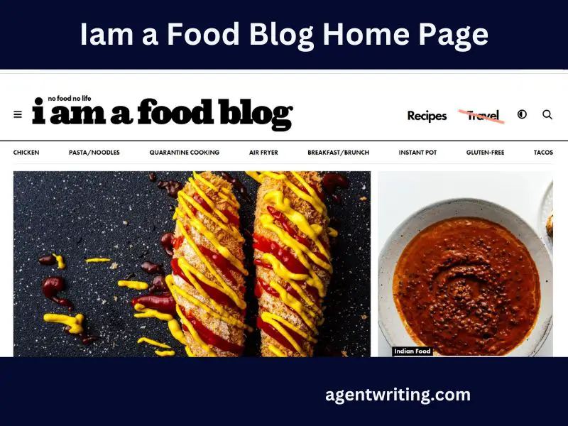I am a food blog example of a food blog