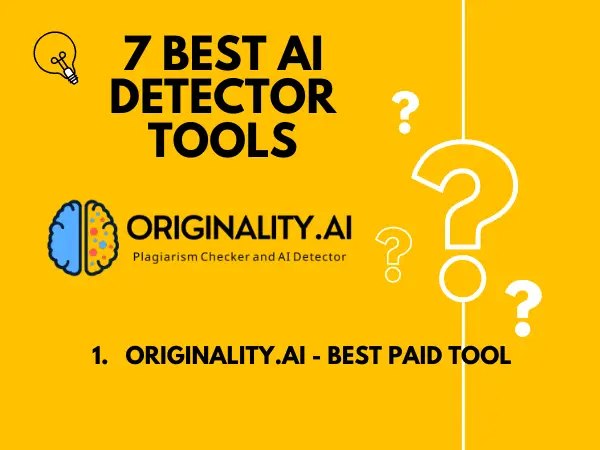 Originality is the Best Paid tool for Detecting AI in Writeups