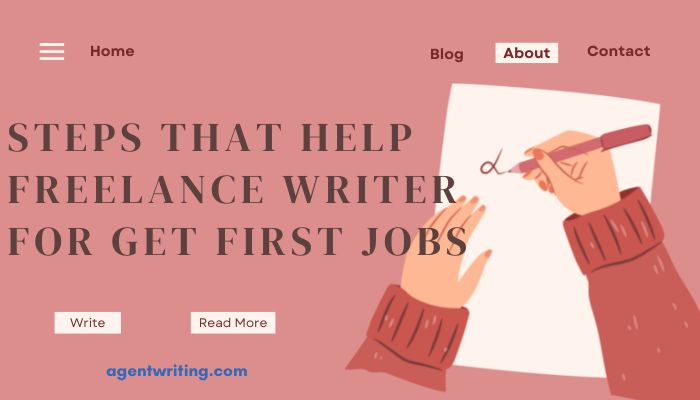 steps to get the first freelance writing job