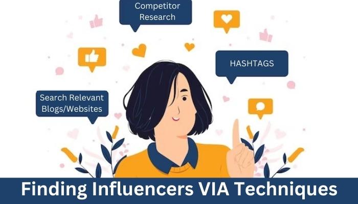 Finding Influencers VIA Some Techniques