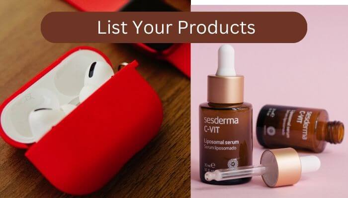 List products on Amazon 