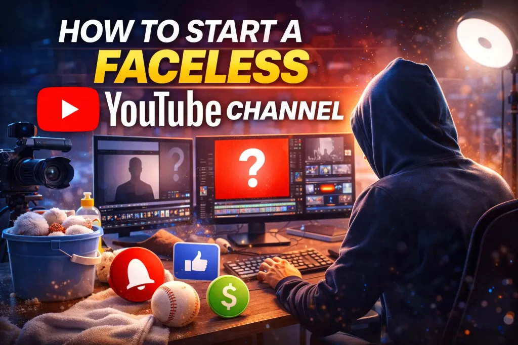 How to start a faceless Youtube channel